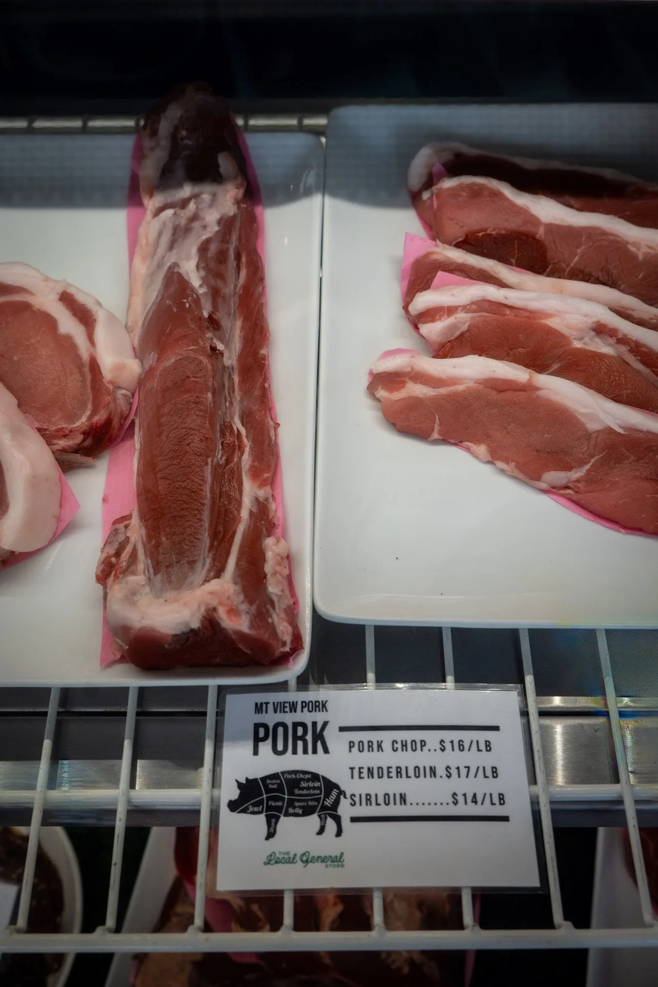 Pork dish at a partner restaurant
