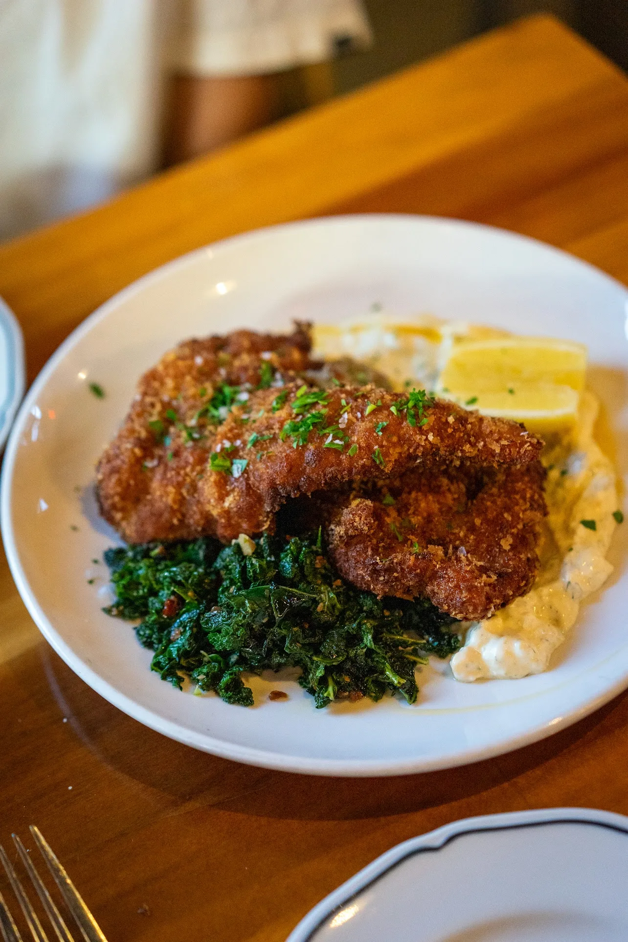 Pork dish at a partner restaurant